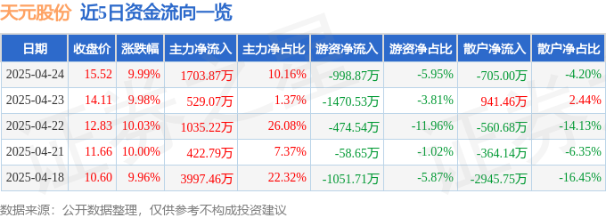 天元股份连续涨停：谁在炒作？警惕营收下滑与利润暴涨的迷雾